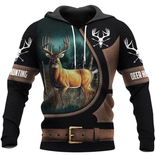 Deer Hunting All Over Print  For Men _ Women  HT9092