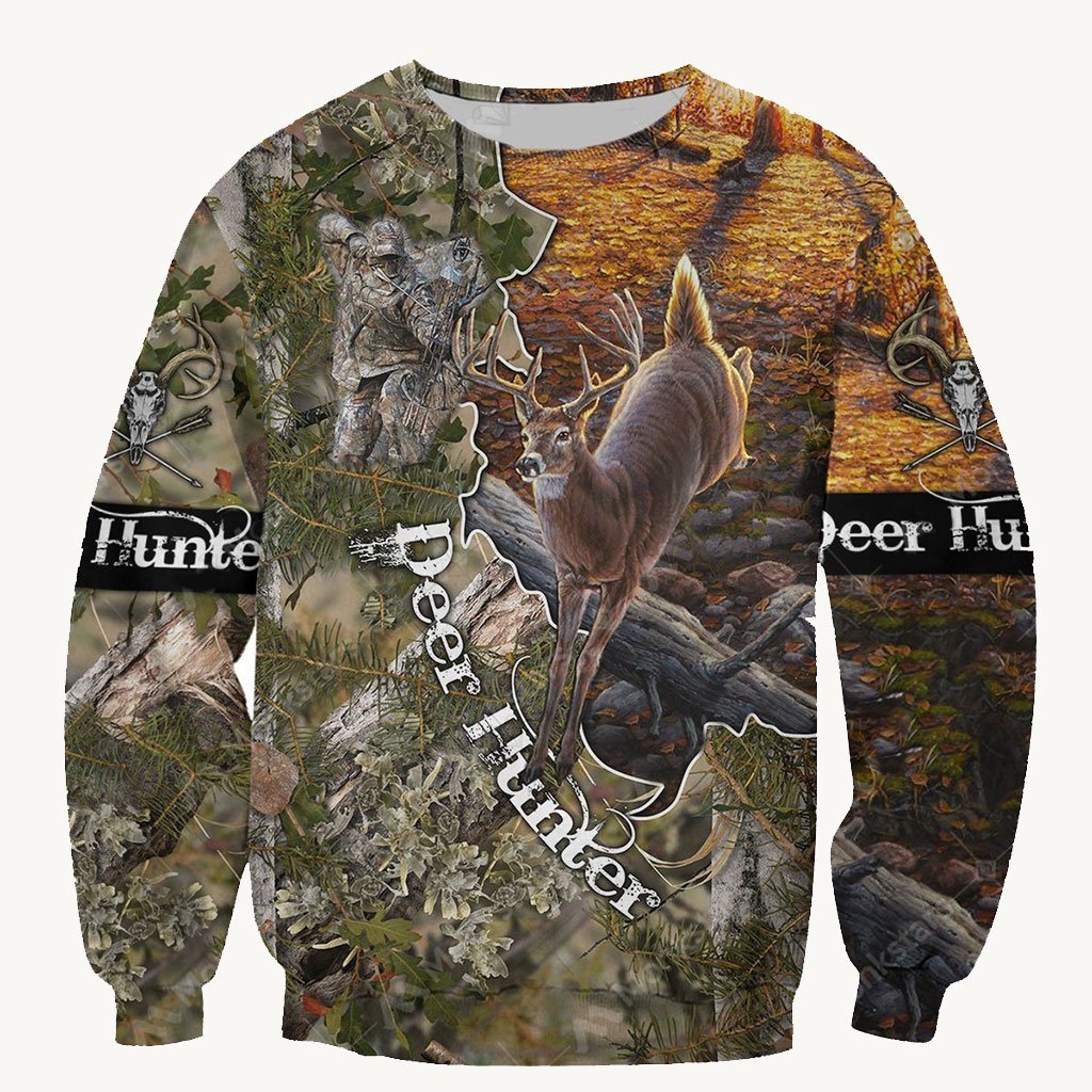 Deer Hunting Camo All Over Print For Men _ Women HT4471