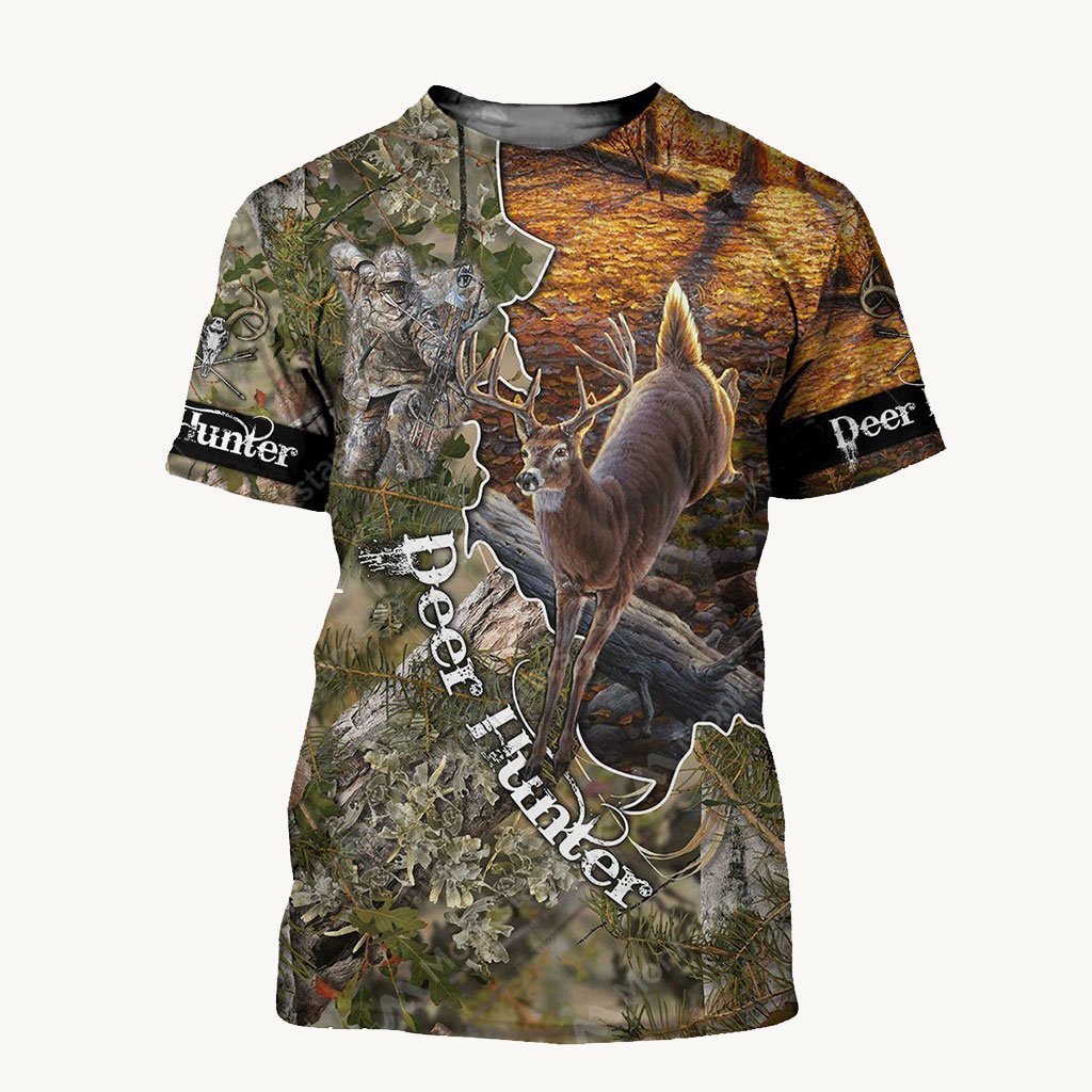 Deer Hunting Camo All Over Print For Men _ Women HT4471