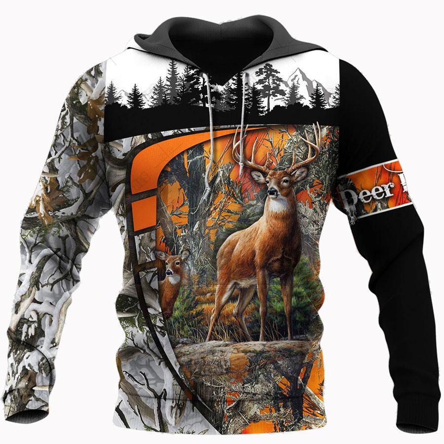 Deer Hunting Girl All Over Print  For Men _ Women  HT4469
