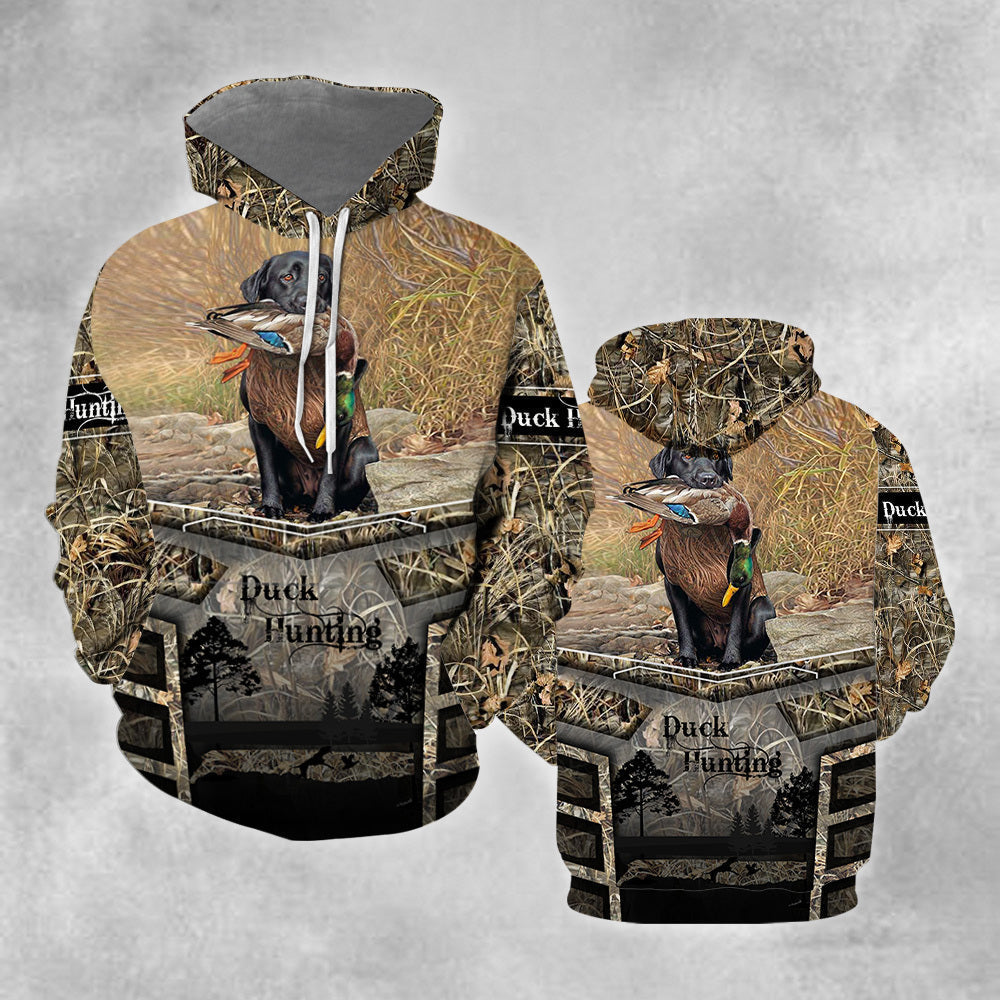 Duck Hunting Camo All Over Print  For Men _ Women  HT4901