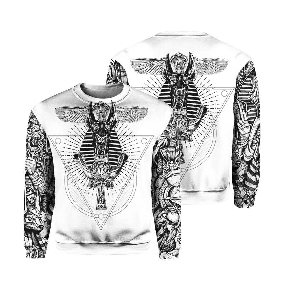 Egyptian Anubis Ancient Tattoo All Over Print For Men _ Women HP5619
