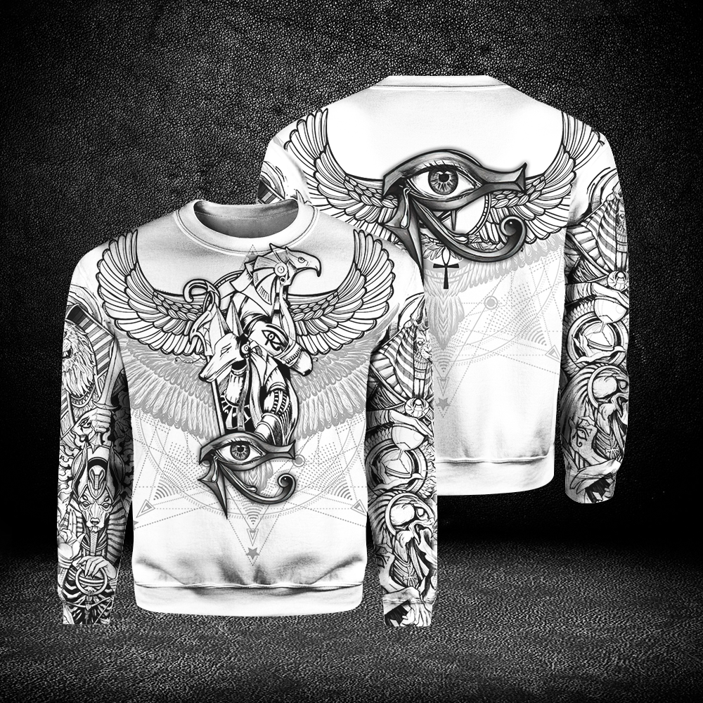 Egyptian Gods Ancient Tattoo All Over Print For Men _ Women HT7747