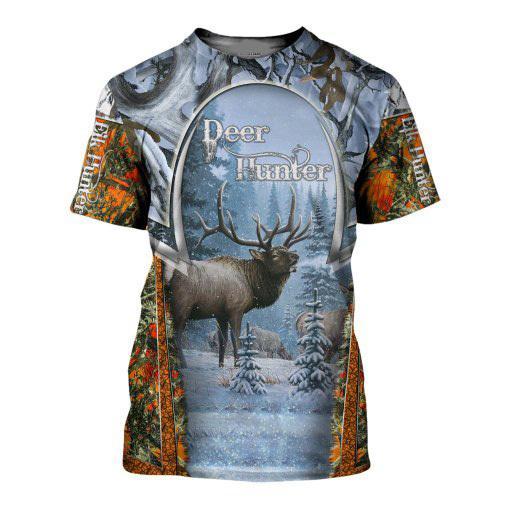 Elk Hunting All Over Print For Men _ Women HT4939