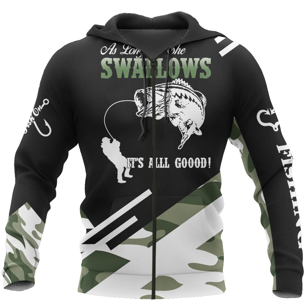 Fishing Bass Camo All Over Print For Men _ Women HT2526