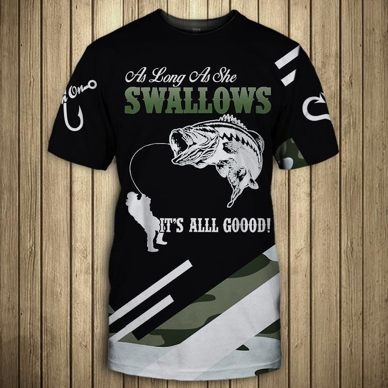 Fishing Bass Camo All Over Print For Men _ Women HT2526