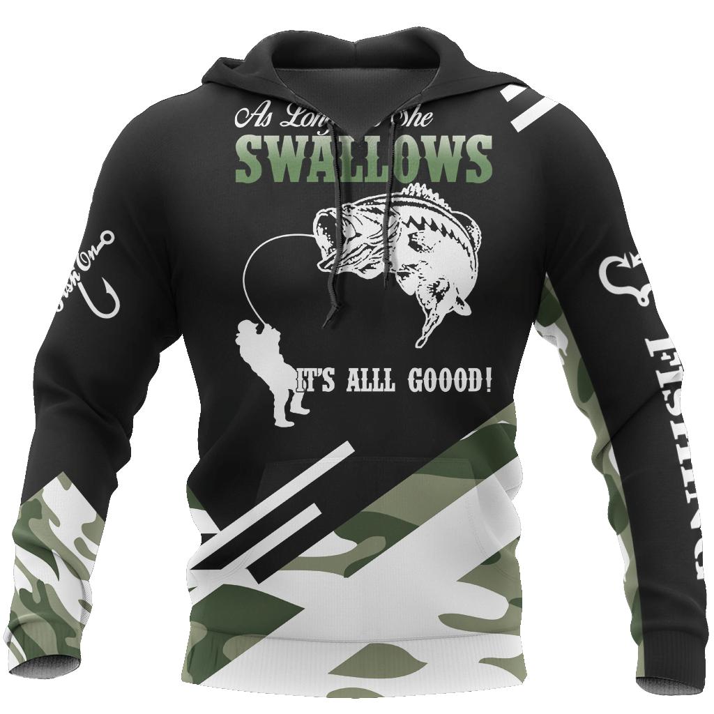 Fishing Bass Camo All Over Print  For Men _ Women  HT2526