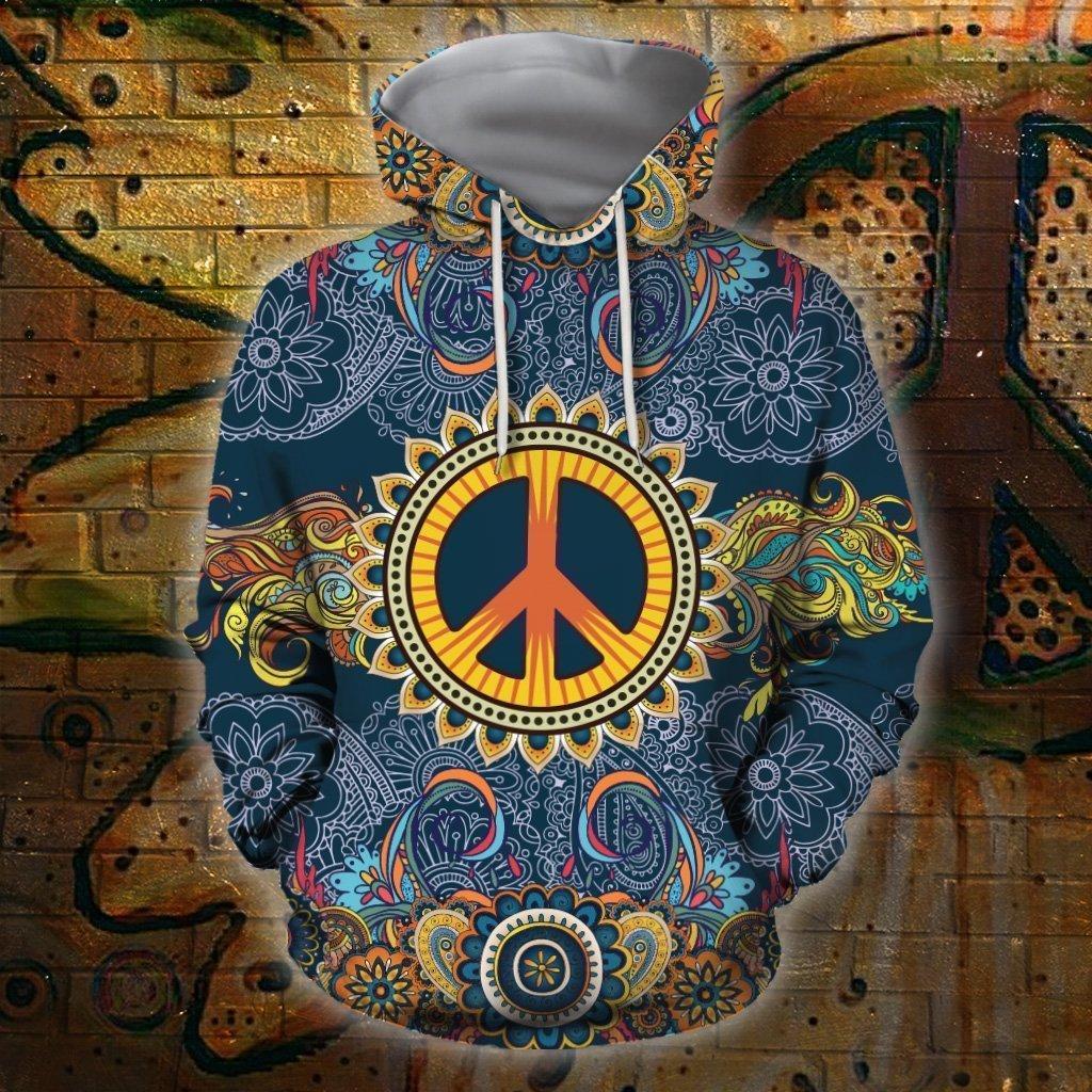 Hippie All Over Print  For Men _ Women  HT3222