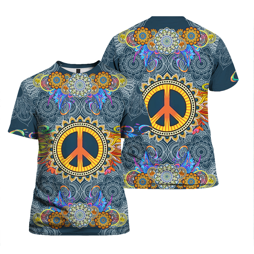 Hippie All Over Print For Men _ Women HT3222
