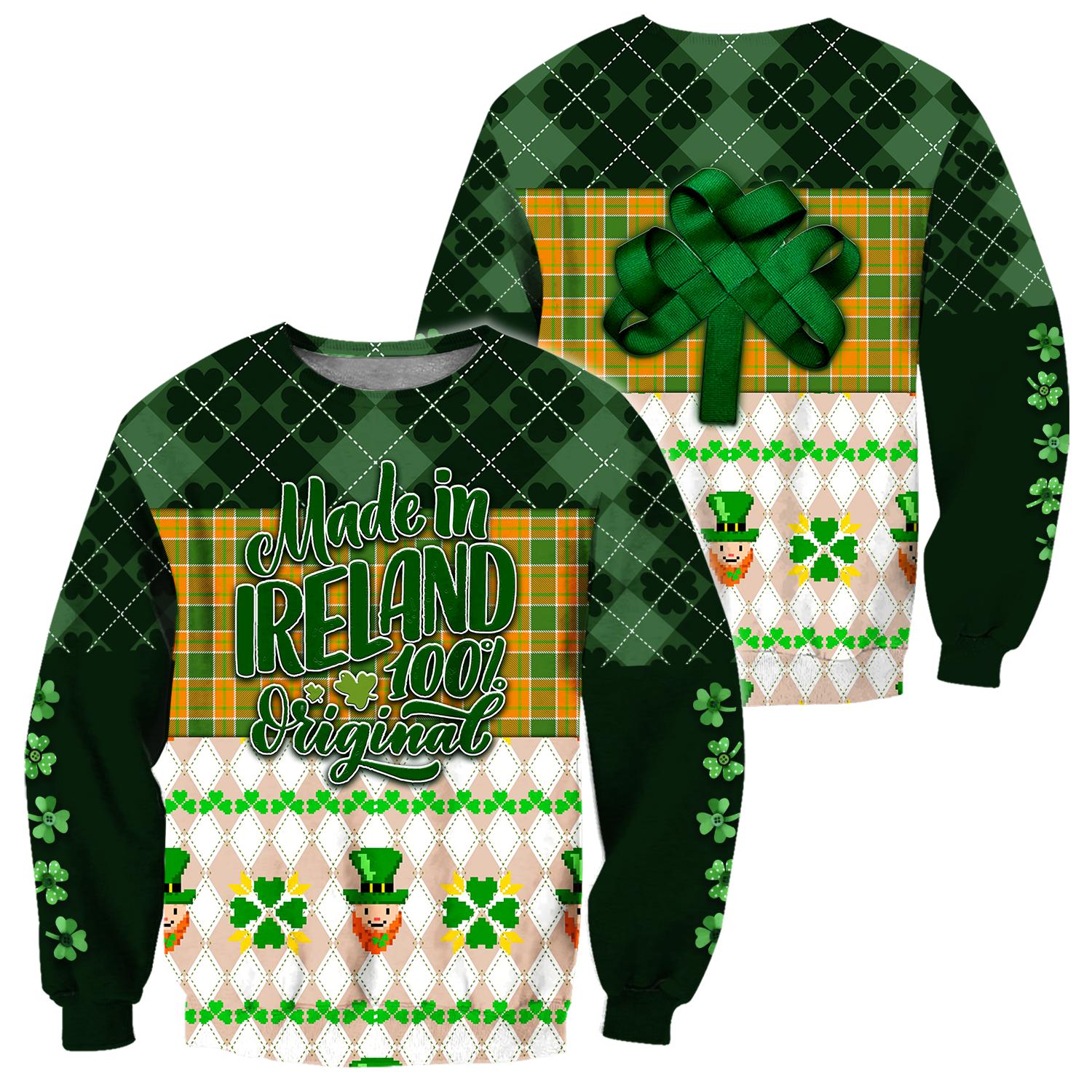 Irish St.Patrick Day All Over Print For Men _ Women HT5926