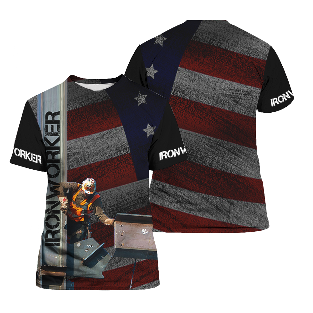 Iron Worker All Over Print For Men _ Women HT9747