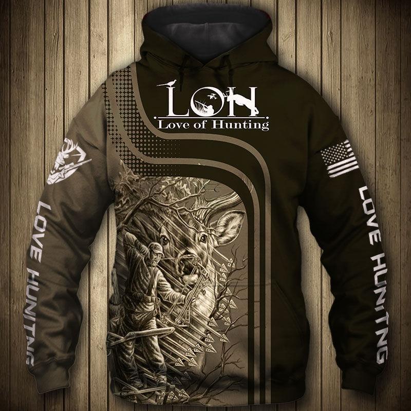Love Hunting All Over Print  For Men _ Women  HT4536