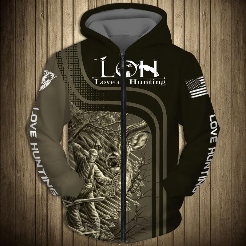 Love Hunting All Over Print For Men _ Women HT4536