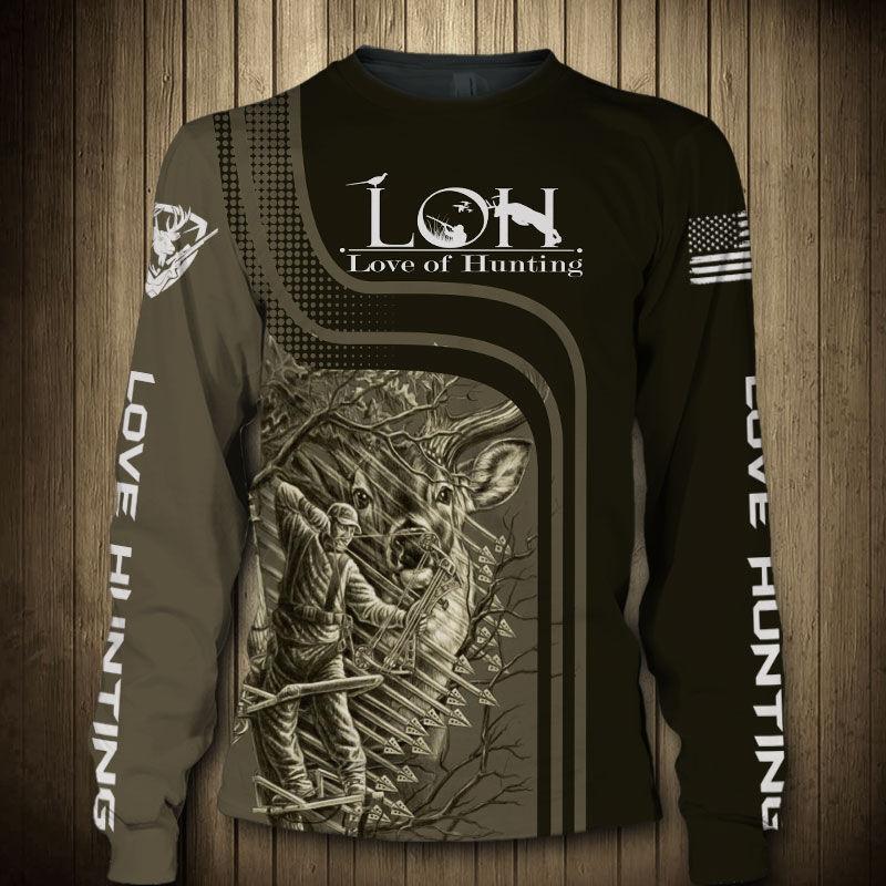 Love Hunting All Over Print For Men _ Women HT4536