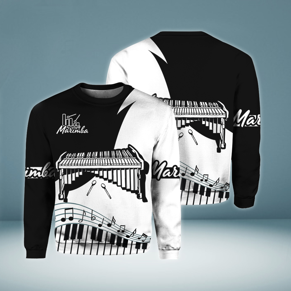 Marimba Music All Over Print  For Men _ Women  HT2697