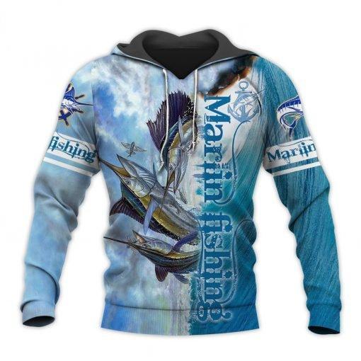 Marlin Fishing All Over Print  For Men _ Women  HT4512