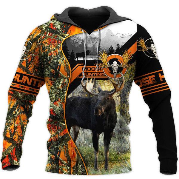 Moose Hunting All Over Print  For Men _ Women  HT5190