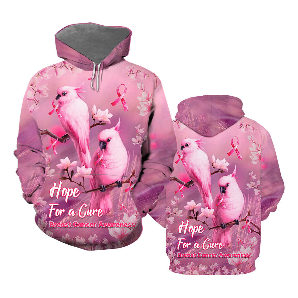 Parrot Breast Cancer Awareness All Over Print  For Men _ Women  HP5134