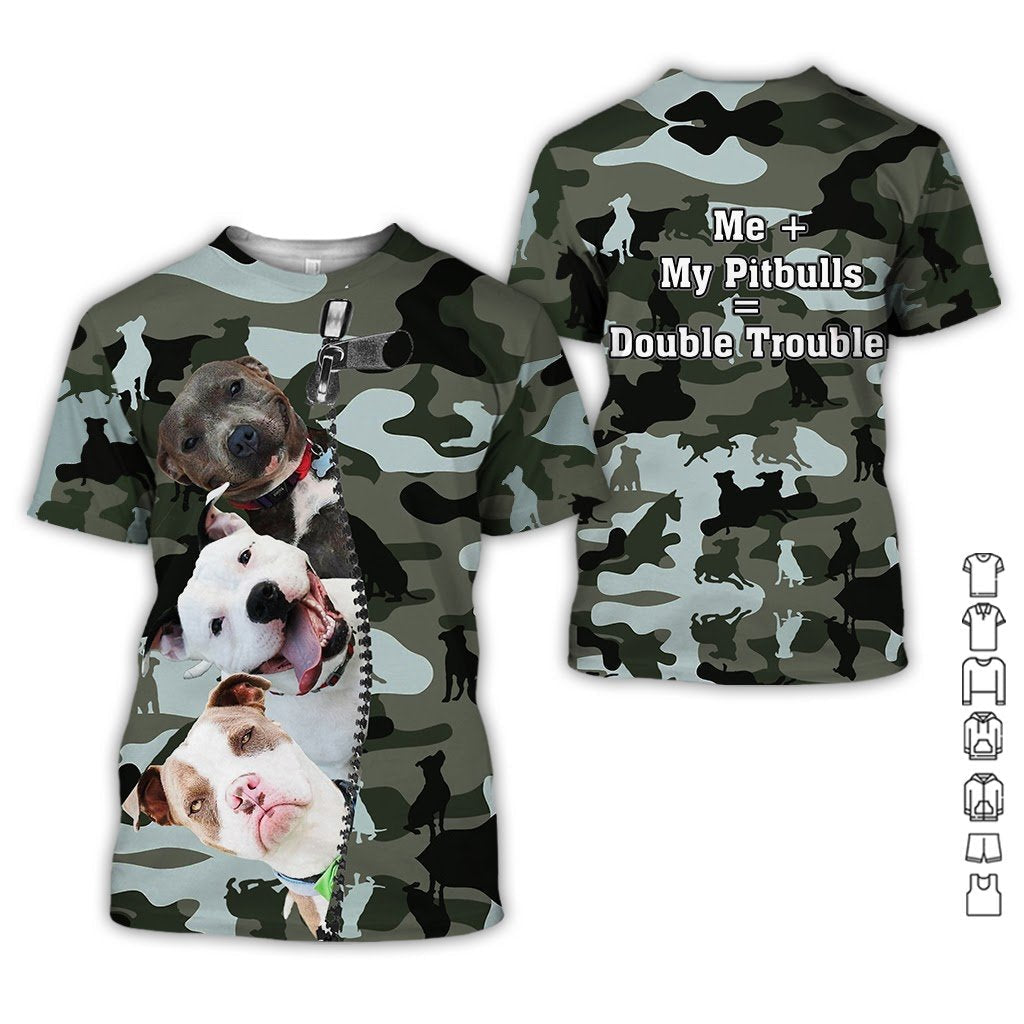 Pitbull All Over Print For Men _ Women HT6205