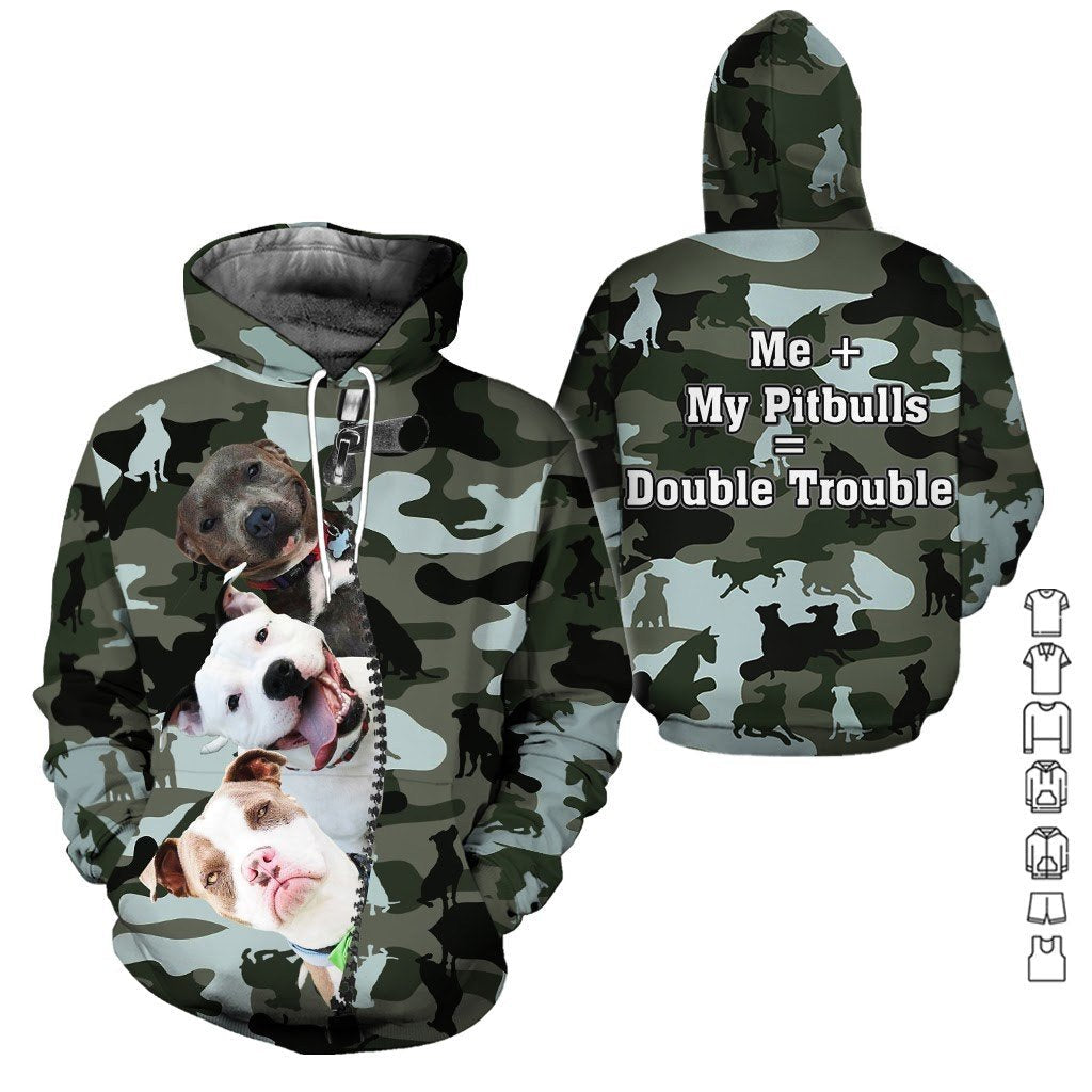 Pitbull All Over Print  For Men _ Women  HT6205