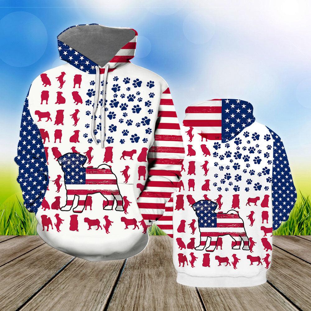 Pug Flag All Over Print  For Men _ Women  HP2182