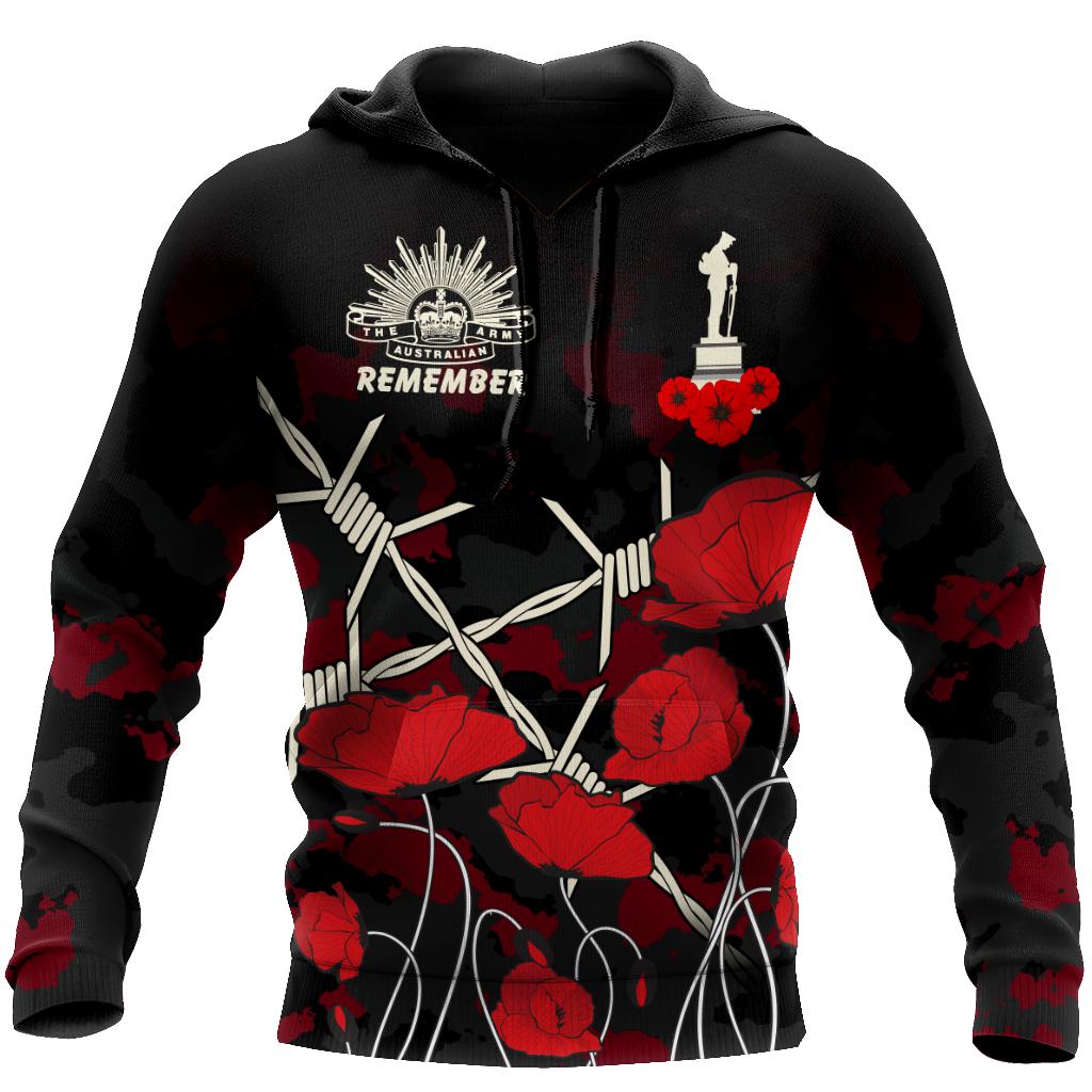 Remember Anzac Day All Over Print  For Men _ Women  HT9016