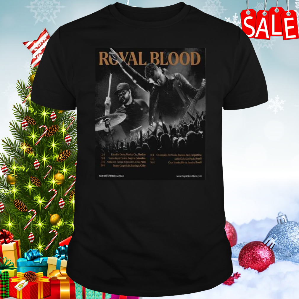Royal Blood South America 2024 T-Shirt