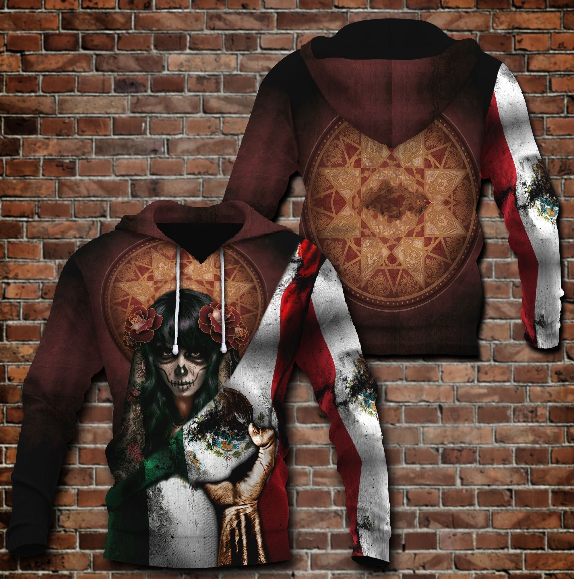 Skull Day Of The Dead Hpebi All Over Print  For Men _ Women  HO1339