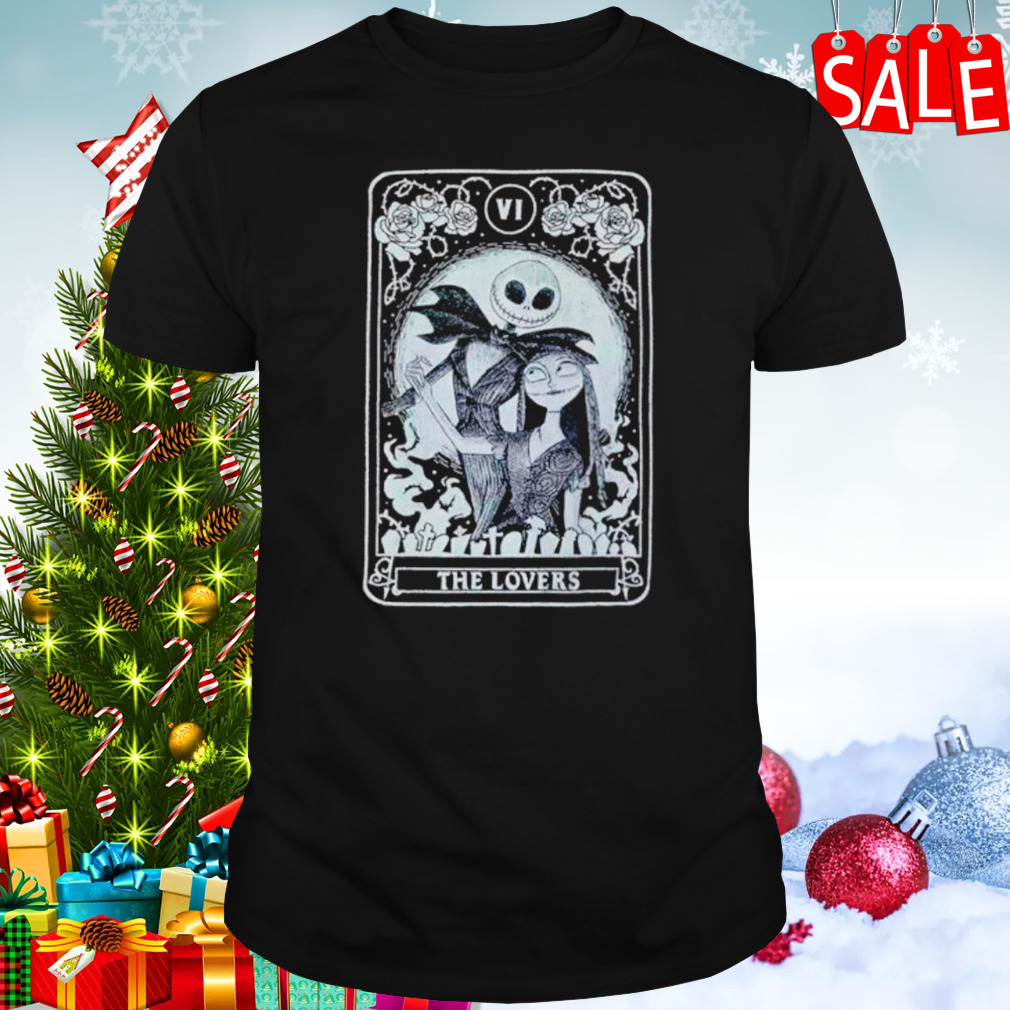 The Nightmare Before Christmas Tarot Card lovers shirt