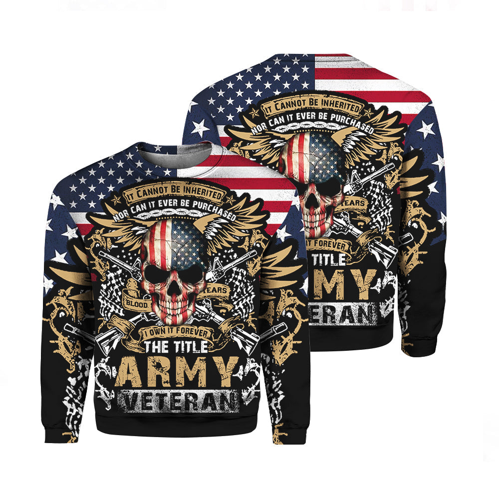 The Title Army Veteran All Over Print For Men _ Women HT9026