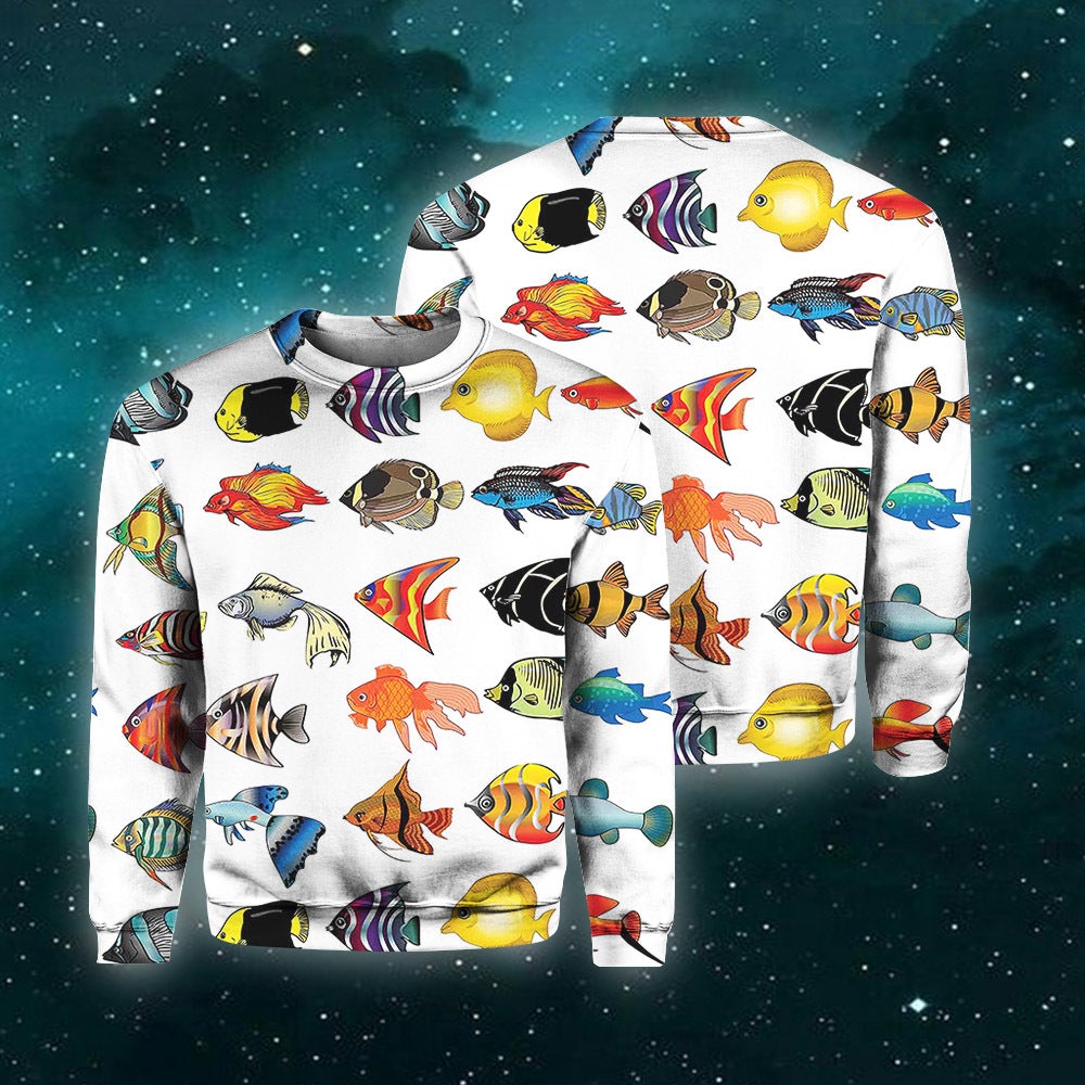 Tropical Fish Art All Over Print For Men _ Women HT2639