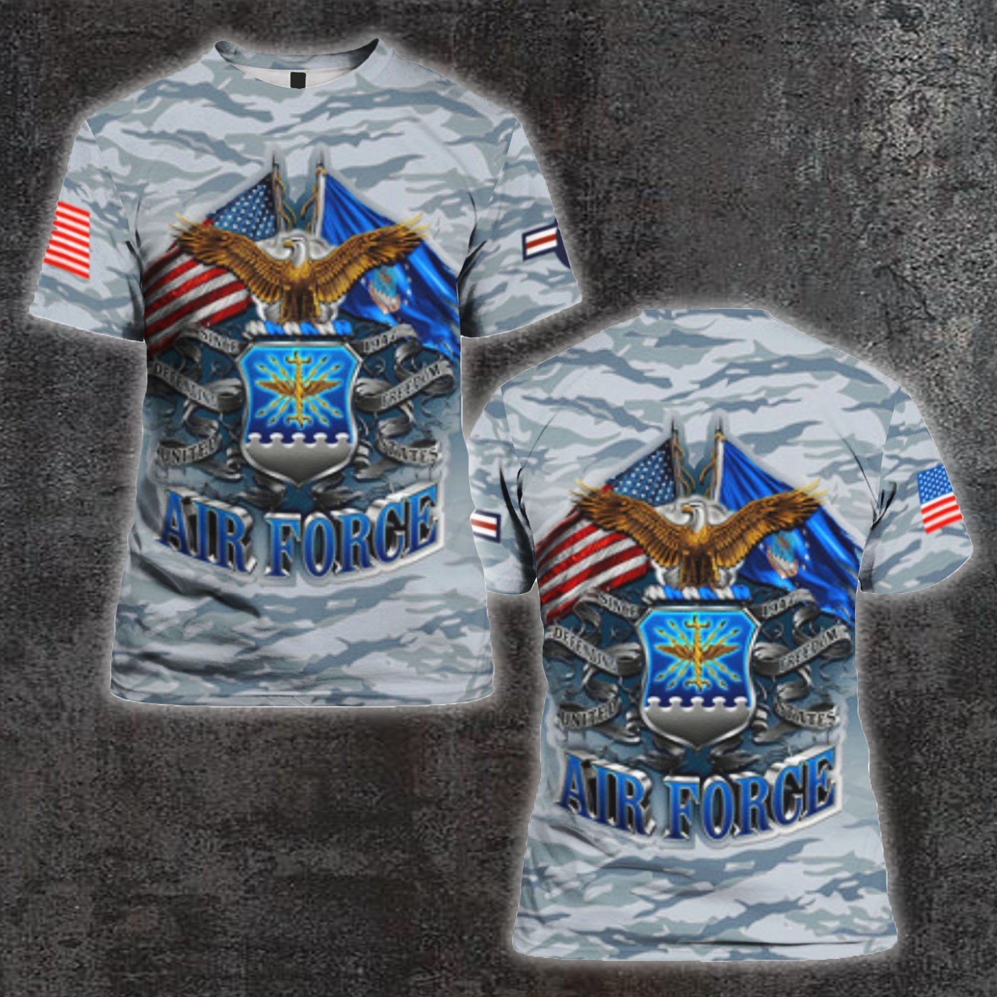 Us Air Force Veteran All Over Print For Men _ Women HP1043