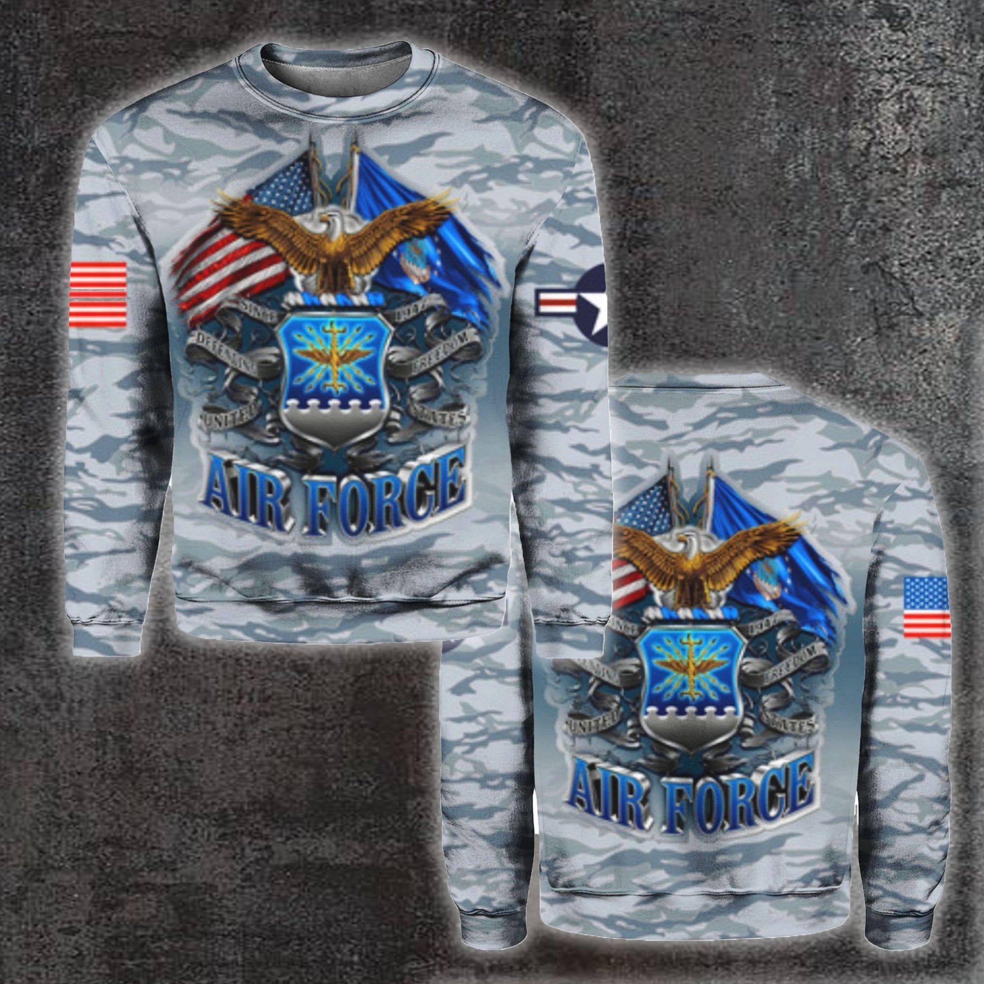 Us Air Force Veteran All Over Print For Men _ Women HP1043