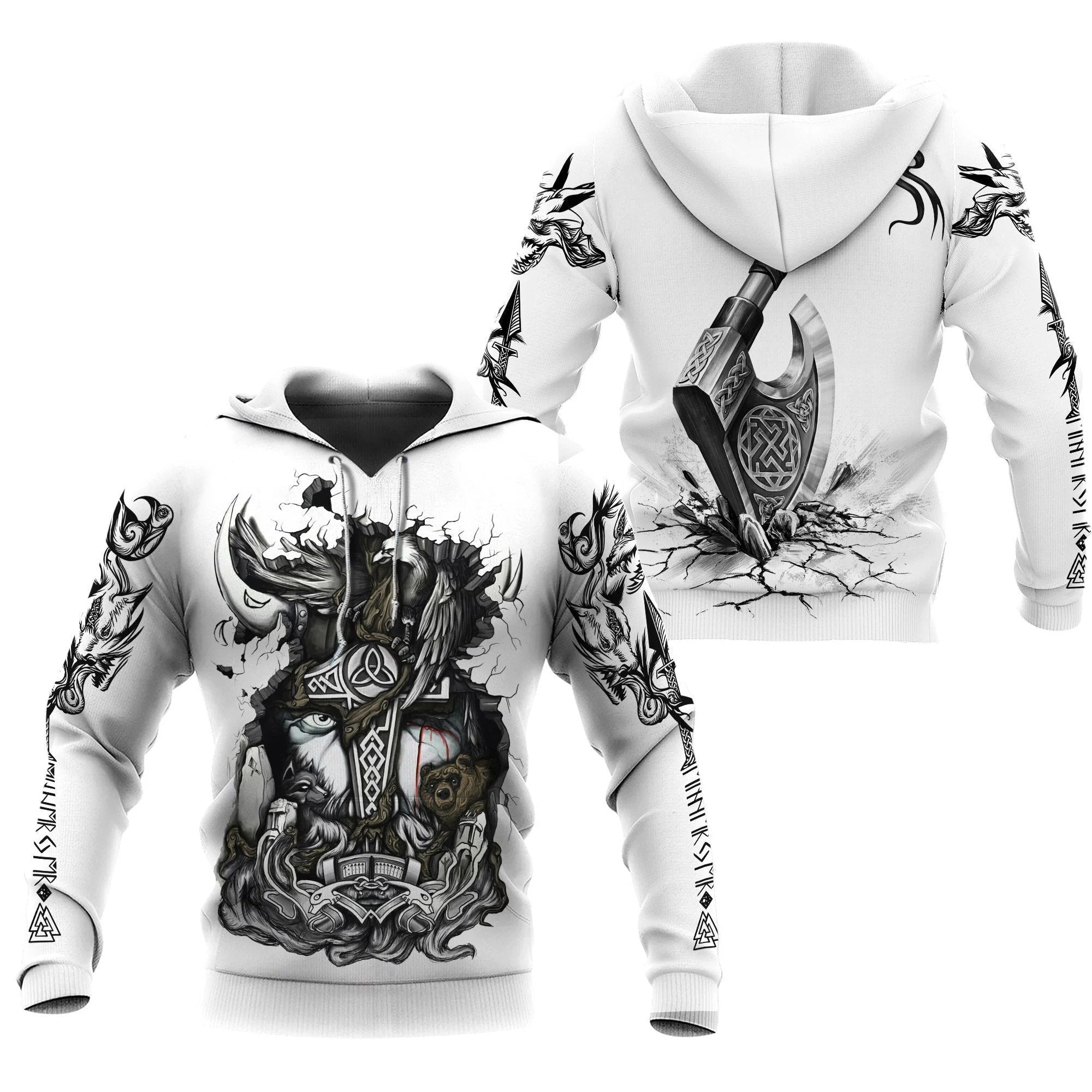 Viking Odin All Over Print  For Men _ Women  HT1571