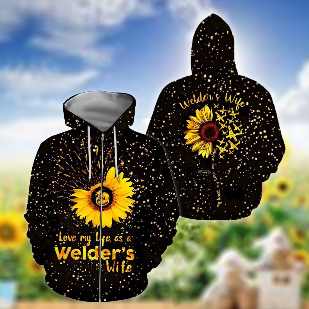 Welder Wife All Over Print For Men _ Women HT9101