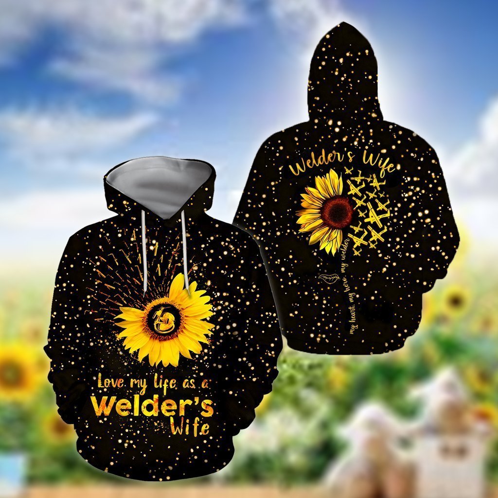 Welder Wife All Over Print  For Men _ Women  HT9101