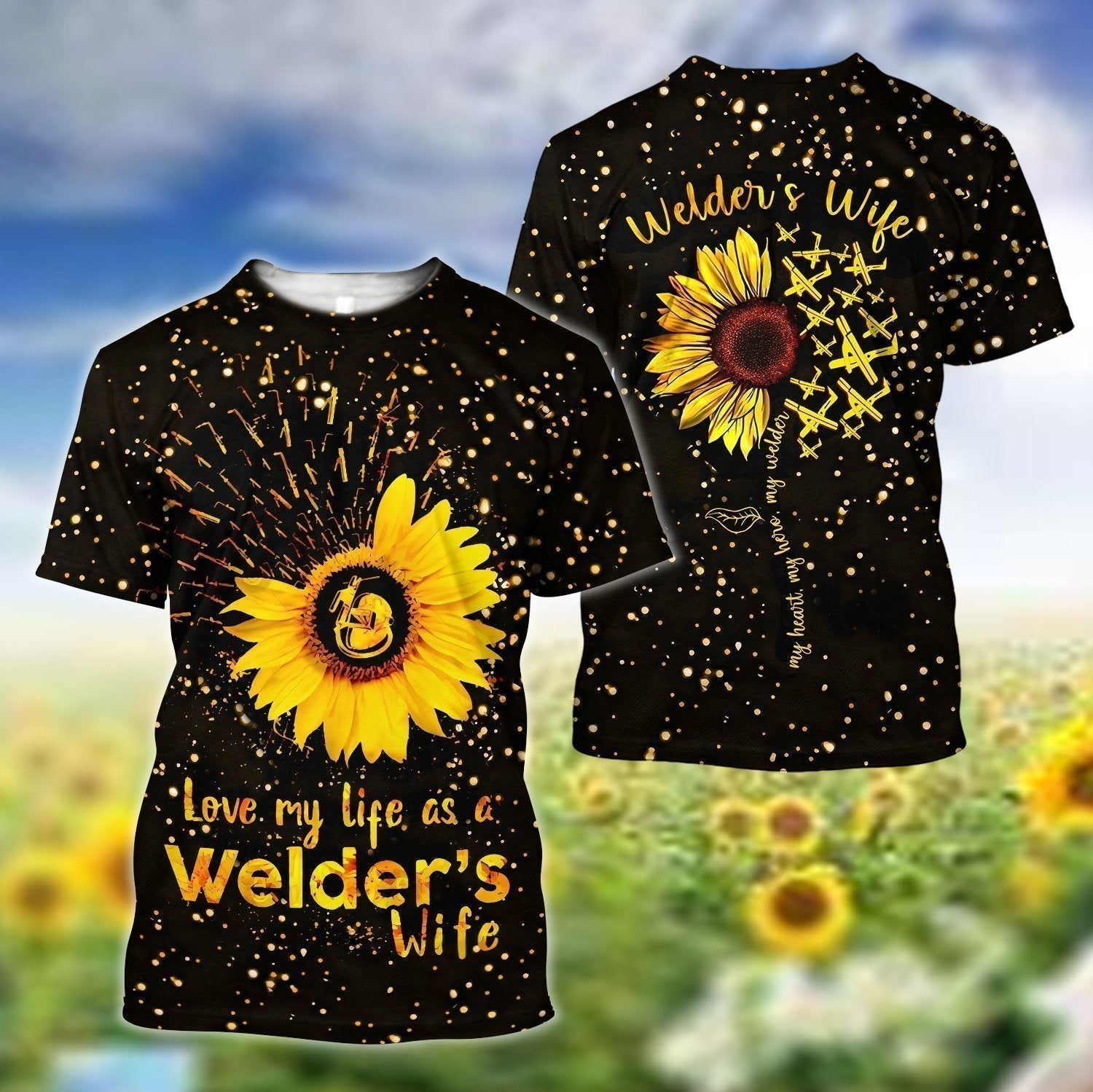 Welder Wife All Over Print For Men _ Women HT9101
