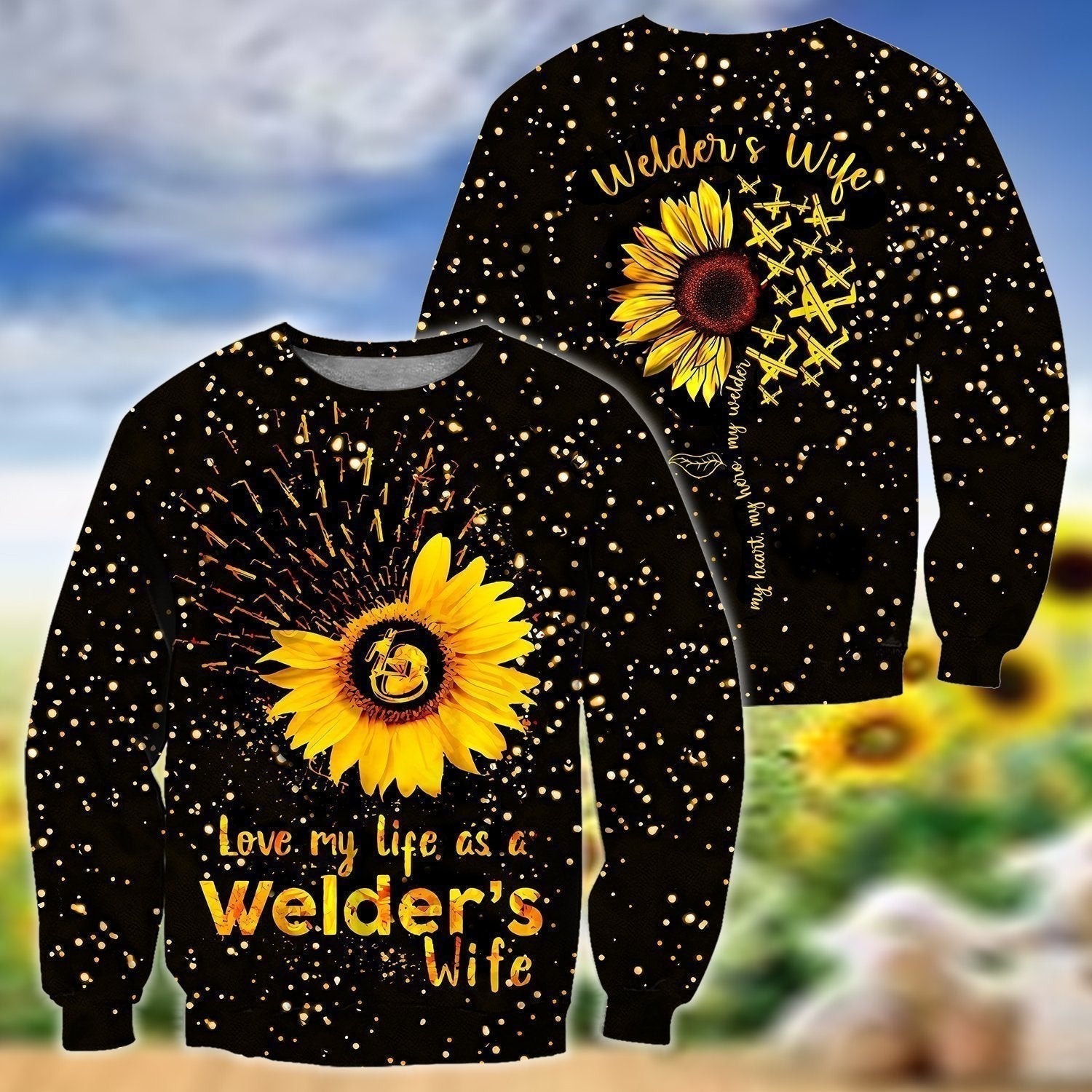 Welder Wife All Over Print For Men _ Women HT9101