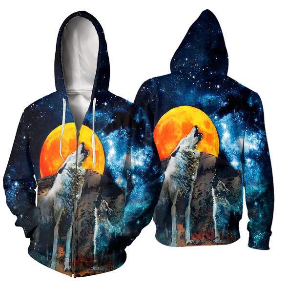Wolf All Over Print For Men _ Women HT3163