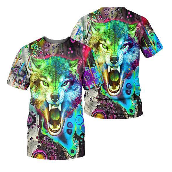 Wolf All Over Print For Men _ Women HT3168