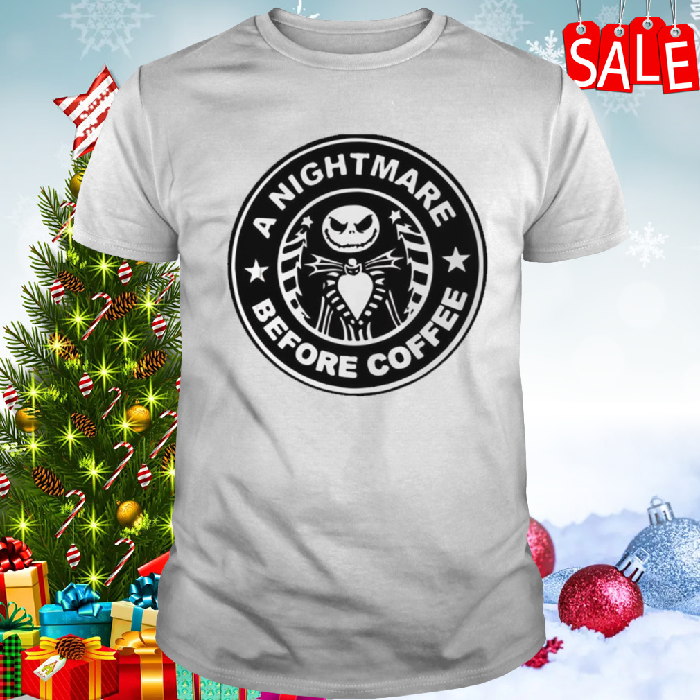 A Nightmare Before Coffee Merry Christmas shirt