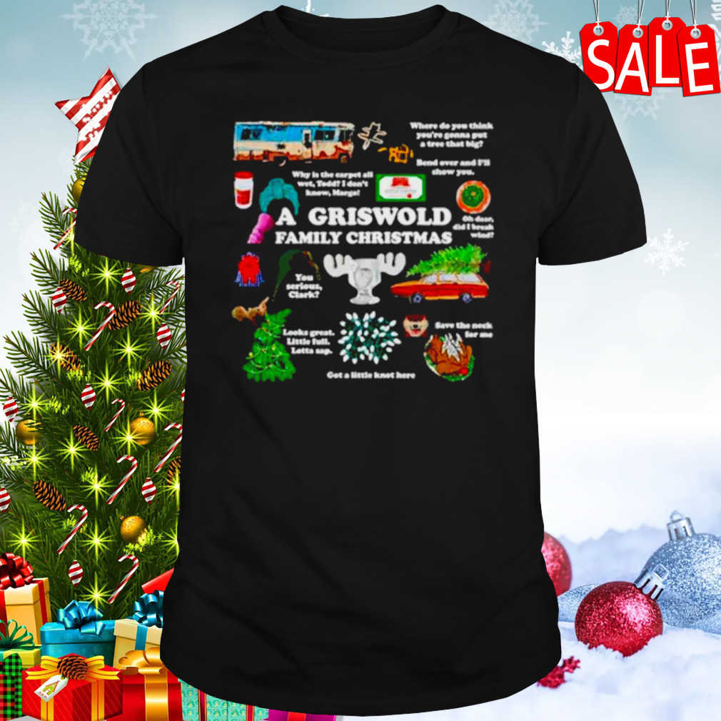 Christmas Vacation Collage National Lampoon shirt