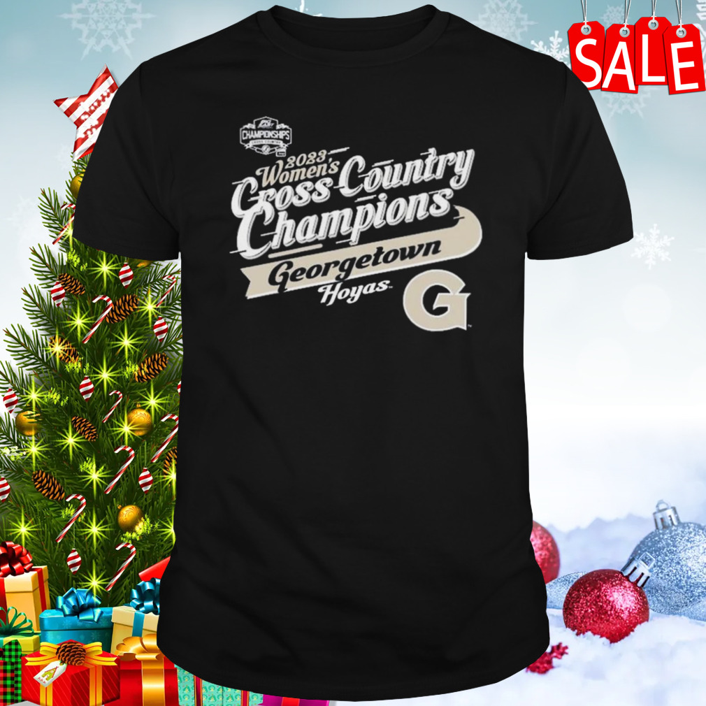 Georgetown Hoyas 2023 Big East Cross Country Champions T-shirt