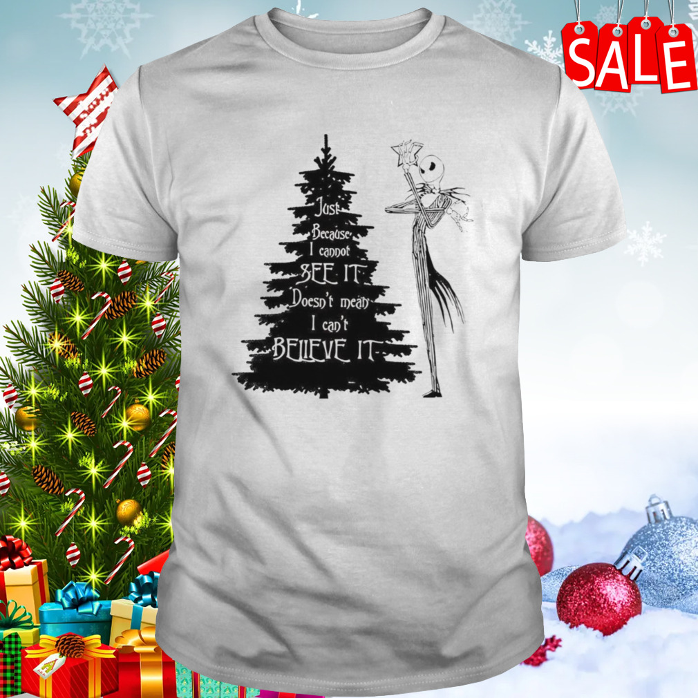 Nightmare Before Christmas Jack Skellington shirt