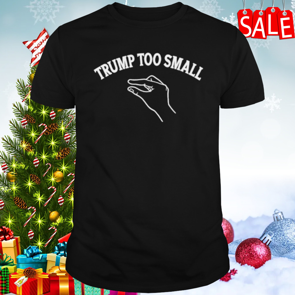 Trump too small shirt