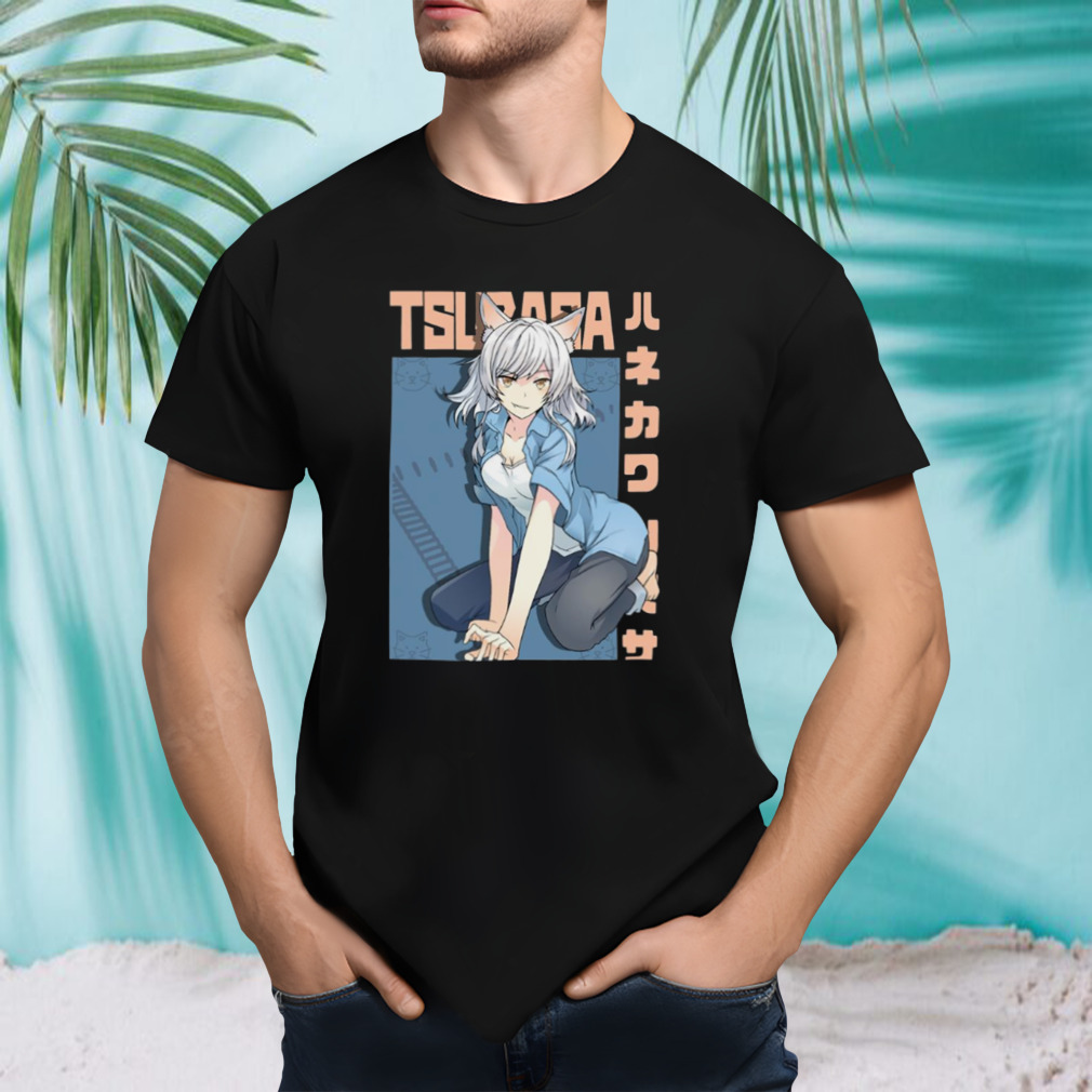 Hanekawa Tsubasa Neko shirt