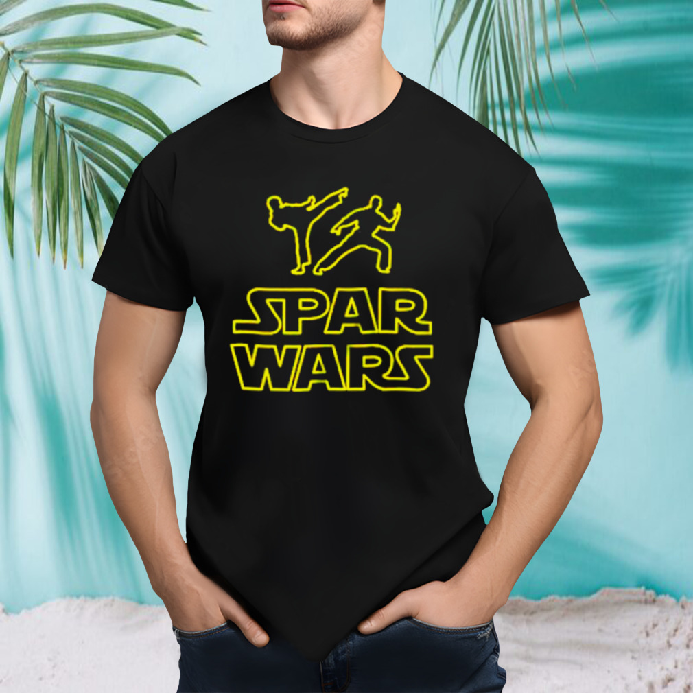 Spar Wars martial arts taekwondo karate shirt