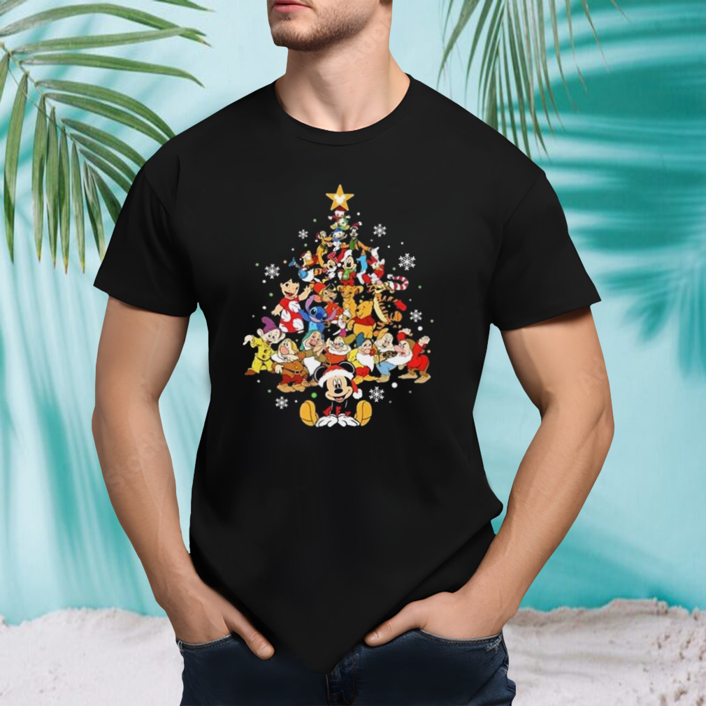 Walt Disney Christmas Tree 2023 Shirt