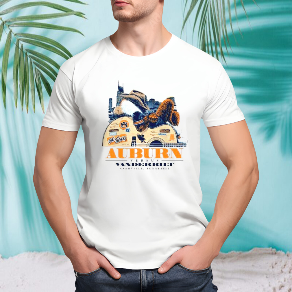 Auburn Tigers Versus Vanderbilt Nashville 2023 Gameday Shirt