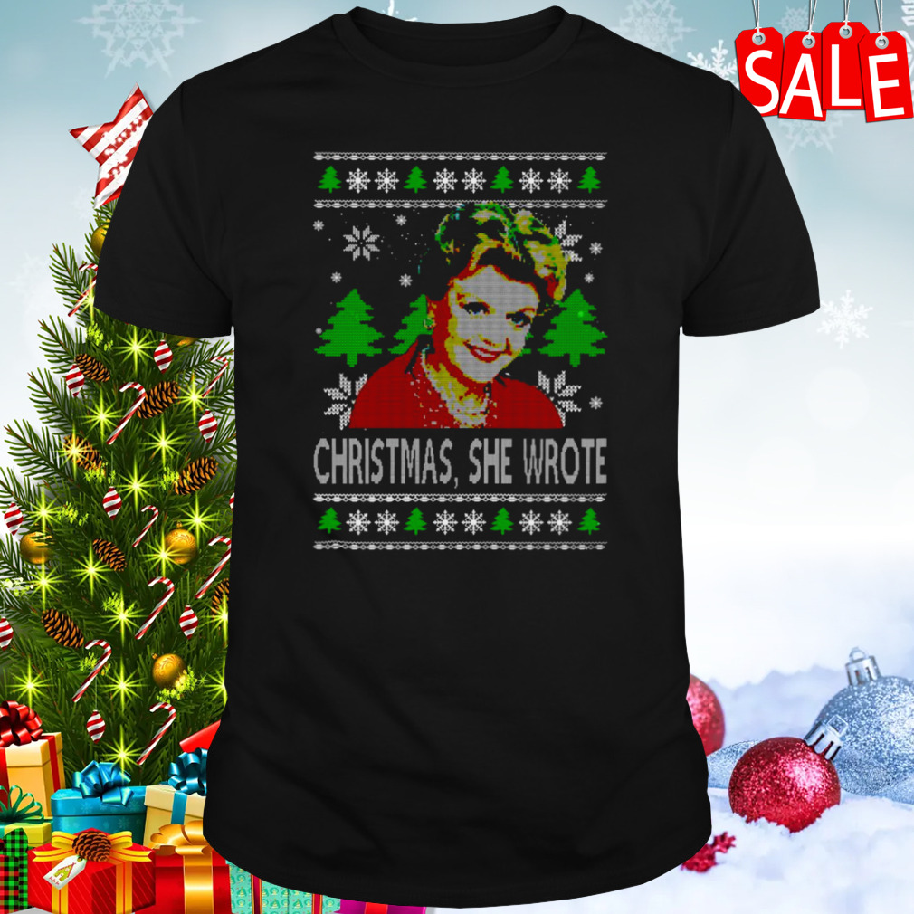 Christmas Jessica Murder Fletcher Images Vintage shirt